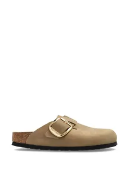 Birkenstock: Коричневые сабо  Boston