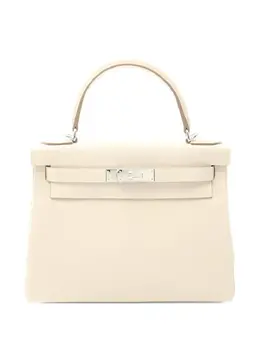 Hermès Pre-Owned: Белая сумка-шоппер 