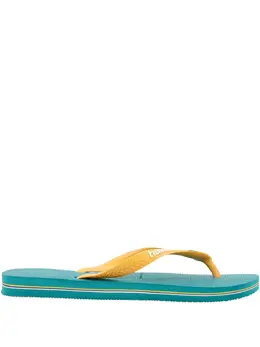Havaianas: Зелёные шлёпанцы 
