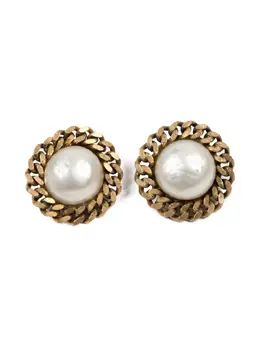 CHANEL Pre-Owned: Серьги 