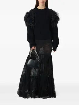 Blumarine: Кружевная юбка 