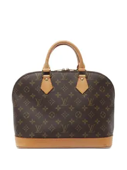 Louis Vuitton Pre-Owned: Коричневая сумка-шоппер 