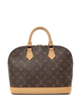 Louis Vuitton Pre-Owned: Коричневая сумка-шоппер 