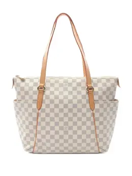Louis Vuitton Pre-Owned: Белая сумка-шоппер 