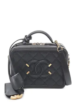 CHANEL Pre-Owned: Чёрная сумка 