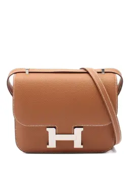 Hermès Pre-Owned: Коричневая сумка 