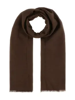 Max Mara: Коричневый шарф 