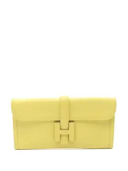 Hermès Pre-Owned: Жёлтый клатч 