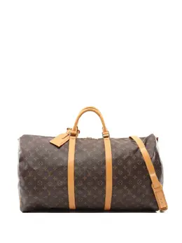 Louis Vuitton Pre-Owned: Коричневая сумка-шоппер 