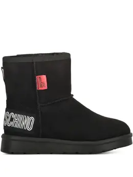 Love Moschino: Чёрные ботинки 