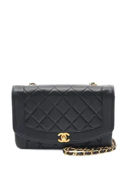 CHANEL Pre-Owned: Чёрная сумка 