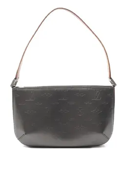 Louis Vuitton Pre-Owned: Чёрная сумка 