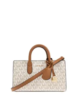 Michael Michael Kors: Белая сумка-шоппер 