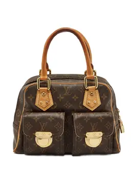 Louis Vuitton Pre-Owned: Коричневая сумка-шоппер 