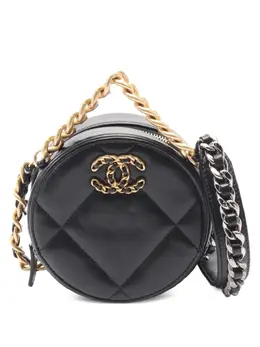 CHANEL Pre-Owned: Чёрная сумка 