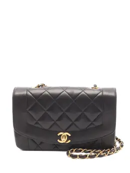 CHANEL Pre-Owned: Чёрная сумка 