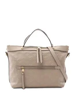 Louis Vuitton Pre-Owned: Бежевая сумка-шоппер 