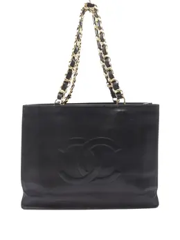 CHANEL Pre-Owned: Чёрная сумка 