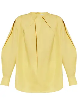 Max Mara: Жёлтая блуза 
