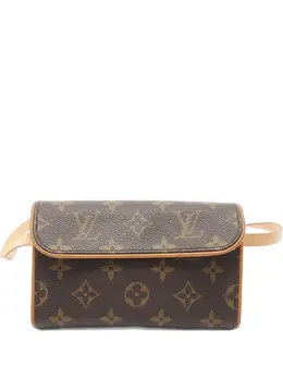 Louis Vuitton Pre-Owned: Коричневая поясная сумка 