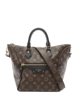 Louis Vuitton Pre-Owned: Коричневая сумка-шоппер 