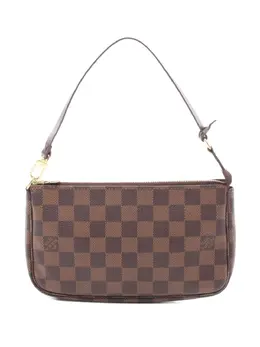 Louis Vuitton Pre-Owned: Коричневая сумка 