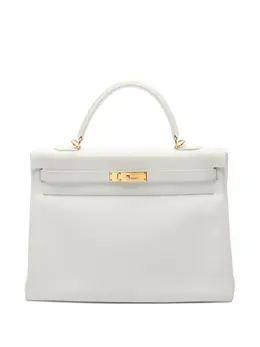 Hermès Pre-Owned: Белая сумка-шоппер 