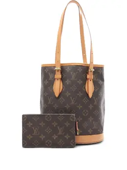 Louis Vuitton Pre-Owned: Коричневая сумка 