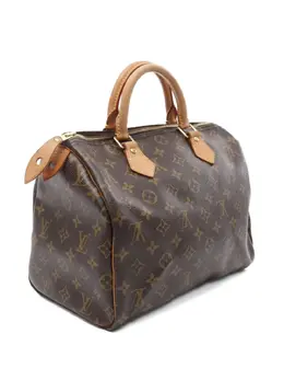 Louis Vuitton Pre-Owned: Коричневая сумка-шоппер 