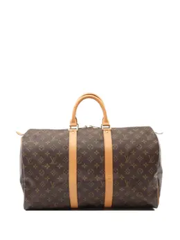 Louis Vuitton Pre-Owned: Коричневая сумка-шоппер 