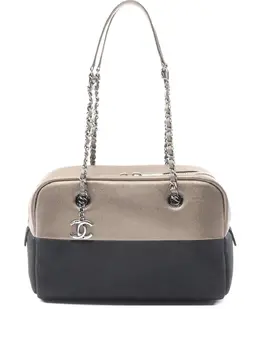CHANEL Pre-Owned: Чёрная сумка 