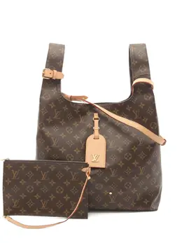 Louis Vuitton Pre-Owned: Коричневая сумка-шоппер 