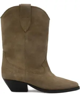 ISABEL MARANT: Светлые ботинки  Duerto