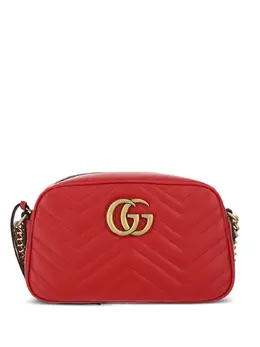 Gucci: Красная сумка  Marmont