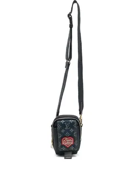 Louis Vuitton Pre-Owned: Голубая сумка 