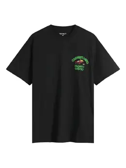 Carhartt WIP: Чёрная футболка 
