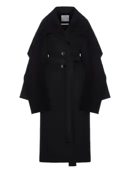 Sportmax: Пальто с воротником 