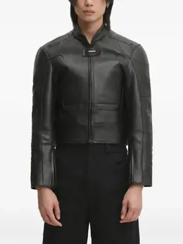 VETEMENTS: Кожаная куртка 