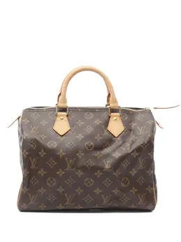 Louis Vuitton Pre-Owned: Коричневая сумка 