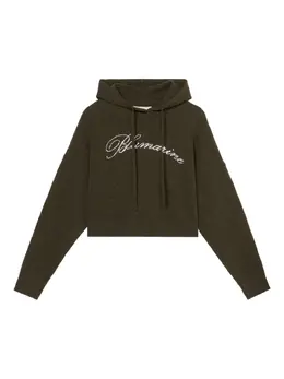 Blumarine: Зелёная толстовка 