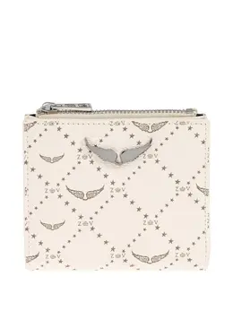 Zadig&Voltaire: Белый кошелёк  Monogram