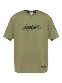 Kenzo: Футболка с принтом 