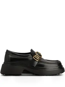 Tod's: Чёрные лоферы 