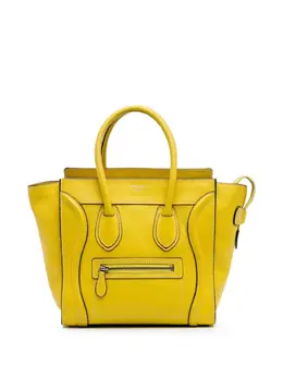 Céline Pre-Owned: Жёлтая сумка-шоппер 