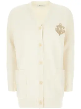 Max Mara: Белый кардиган 