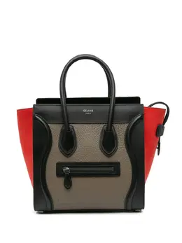 Céline Pre-Owned: Коричневая сумка-шоппер 