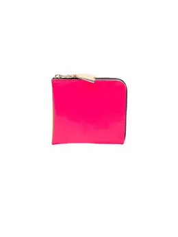 Comme Des Garçons Wallet: Розовый кошелёк 