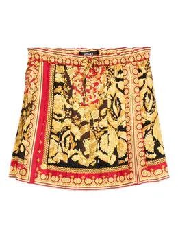 Versace: Юбка  Barocco с принтом