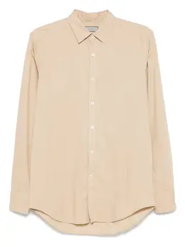 Canali: Бежевая рубашка 