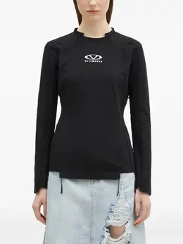 VETEMENTS: Чёрная футболка 
